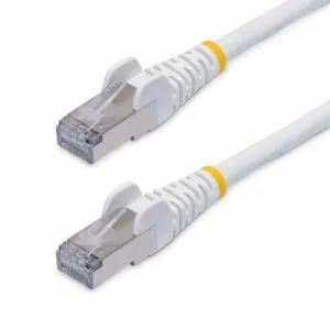 StarTech.com 10m White CAT8 Ethernet Cable, Snagless RJ45, 25G/40G, 2000MHz, PoE++, S/FTP, 26AWG, LSZH