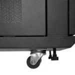 StarTech.com 12U 4-Post Lockable Server Rack Cabinet 19" with Casters