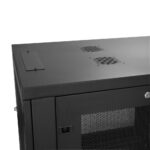 StarTech.com 12U 4-Post Lockable Server Rack Cabinet 19" with Casters