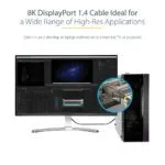 StarTech.com 13ft (4m) DisplayPort 1.4 Cable - 8K 60Hz / 4K 120Hz