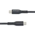 StarTech.com 13ft USB-C Charging & Sync Cable, 60W PD, USB 2.0, Black