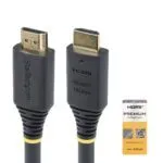 StarTech.com 15m Active High Speed HDMI Cable, 4K 60Hz, HDMI 2.0, HDR10, 18Gbps