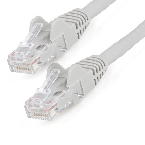 StarTech.com 15m CAT6 LSZH Ethernet Cable - 10GbE 100W PoE Grey