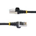 StarTech.com 1.5m CAT6a LSZH S/FTP Network Cable - Black