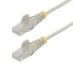 StarTech.com 15m Grey Slim CAT6 UTP Ethernet Cable, 28AWG