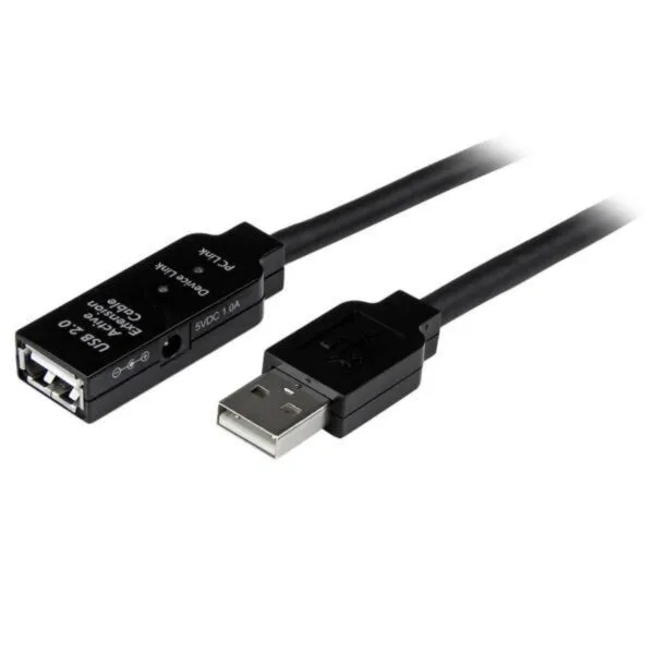 StarTech.com 15m USB 2.0 Active Extension Cable M/F