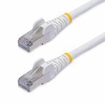 StarTech.com 15m White CAT8 Ethernet Cable, Snagless RJ45, 25G/40G, 2000MHz, S/FTP, LSZH