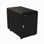 StarTech.com 15U 4-Post Server Rack Cabinet, 19" Lockable with Casters