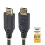 StarTech.com 1.6ft Premium HDMI 2.0 Cable, 4K 60Hz, 18Gbps