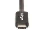 StarTech.com 1.6ft Thunderbolt 4 Cable - 40Gbps - 100W PD - Intel-Certified