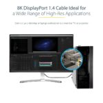 StarTech.com 1ft DisplayPort 1.4 Cable - 8K 60Hz / 4K 120Hz