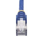 StarTech.com 1m Blue CAT8 Ethernet Cable, Snagless RJ45, 25G/40G, 2000MHz, 100W PoE++, S/FTP, 26AWG Pure Bare Copper Wire, LSZH, Shielded Network Patch Cord w/Strain Reliefs,