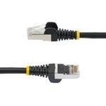 StarTech.com 1m CAT6a LSZH S/FTP Patch Cable - Black