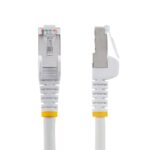 StarTech.com 1m CAT6a LSZH S/FTP Patch Cable - White