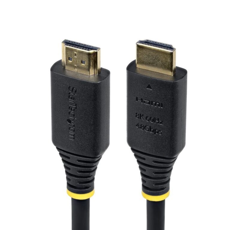 StarTech.com 1m Certified Ultra High Speed HDMI 2.1 Cable, 8K 60Hz/4K 120Hz, 48Gbps