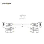 StarTech.com 1m DisplayPort 1.4 Cable - 8K 60Hz, 4K 120Hz