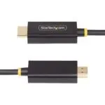 StarTech.com 1m DisplayPort to HDMI 2.0b Active Cable, 4K 60Hz HDR