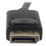 StarTech.com 1m DisplayPort to HDMI Cable - 4K 30Hz - Latching DP Connector