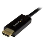 StarTech.com 1m DisplayPort to HDMI Cable - 4K 30Hz - Latching DP Connector