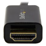 StarTech.com 1m DisplayPort to HDMI Cable - 4K 30Hz - Latching DP Connector