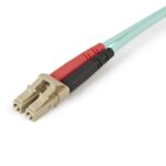 StarTech.com 1m LC/UPC to LC/UPC OM4 Multimode Fiber Cable, LSZH