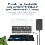 StarTech.com 1m Thunderbolt 3 USB-C Cable (20Gbps)