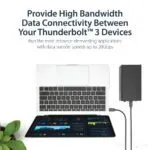 StarTech.com 1m Thunderbolt 3 USB-C Cable (20Gbps)