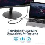 StarTech.com 1m Thunderbolt 3 USB-C Cable (20Gbps)