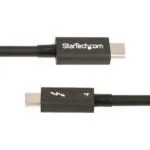 StarTech.com 1m Thunderbolt 4 Cable - 40Gbps, 100W PD, 4K/8K - Intel-Certified