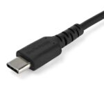 StarTech.com 1m USB-C Charging Cable - USB 2.0 Type-C to Type-C, 60W, Black