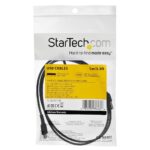 StarTech.com 1m USB-C Charging Cable - USB 2.0 Type-C to Type-C, 60W, Black