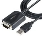 StarTech.com 1m USB to Serial Adapter, DB9 RS232, Prolific Chipset, Windows/Mac