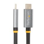 StarTech.com 1m USB4 Cable, USB-IF Certified, 40Gbps, 100W PD, 8K 60Hz, Thunderbolt 4/3/USB 3.2