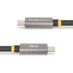 StarTech.com 1m USB4 Cable, USB-IF Certified, 40Gbps, 100W PD, 8K 60Hz, Thunderbolt 4/3/USB 3.2