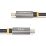 StarTech.com 1m USB4 Cable, USB-IF Certified, 40Gbps, 100W PD, 8K 60Hz, Thunderbolt 4/3/USB 3.2