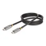 StarTech.com 1m USB4 Cable, USB-IF Certified, 40Gbps, 100W PD, 8K 60Hz, Thunderbolt 4/3/USB 3.2