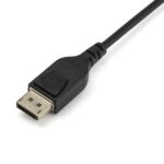 StarTech.com 1m VESA Certified DisplayPort 1.4 Cable - 8K 60Hz HBR3 HDR - 3ft Slim M/M