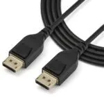 StarTech.com 1m VESA Certified DisplayPort 1.4 Cable - 8K 60Hz HBR3 HDR - 3ft Slim M/M