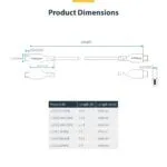 StarTech.com 1m White USB-C Cable, 60W PD, USB 2.0, TPE