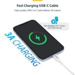 StarTech.com 1m White USB-C Cable, 60W PD, USB 2.0, TPE