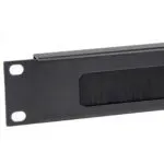 StarTech.com 1U Brush Strip Cable Management Panel, Steel