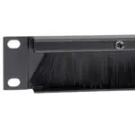 StarTech.com 1U Brush Strip Cable Management Panel, Steel