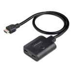 StarTech.com 2-Port HDMI 2.0 Splitter 4K 60Hz 1x2 HDR/HDCP 20in Cable