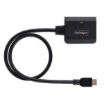 StarTech.com 2-Port HDMI 2.0 Splitter 4K 60Hz 1x2 HDR/HDCP 20in Cable