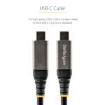 StarTech.com 20" USB 3.1 Type-C Cable - 10Gbps, 100W PD, DP Alt Mode