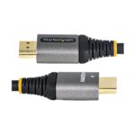 StarTech.com 20in HDMI 2.1 Cable 8K 48Gbps - 8K 60Hz/4K 120Hz HDR10+ eARC