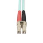 StarTech.com 20m LC/UPC to LC/UPC OM4 Multimode Fibre Optic Cable, LSZH