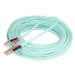 StarTech.com 20m LC/UPC to LC/UPC OM4 Multimode Fibre Optic Cable, LSZH