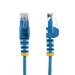 StarTech.com 2.5m Slim CAT6 Cable - Blue Snagless RJ45
