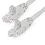 StarTech.com 2m CAT6 LSZH Ethernet Cable - 10GbE 100W PoE Grey